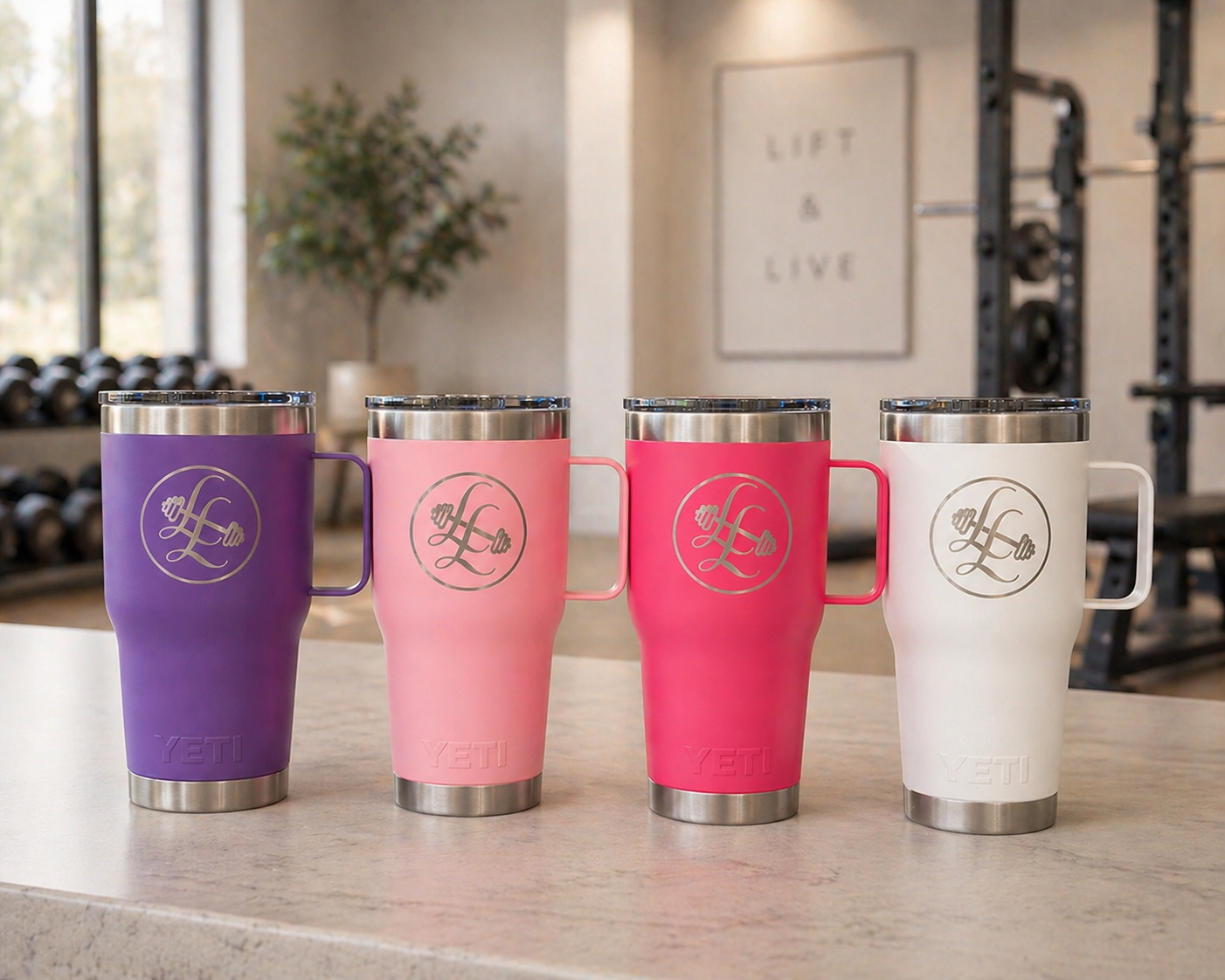 Lift & Live YETI Tumbler